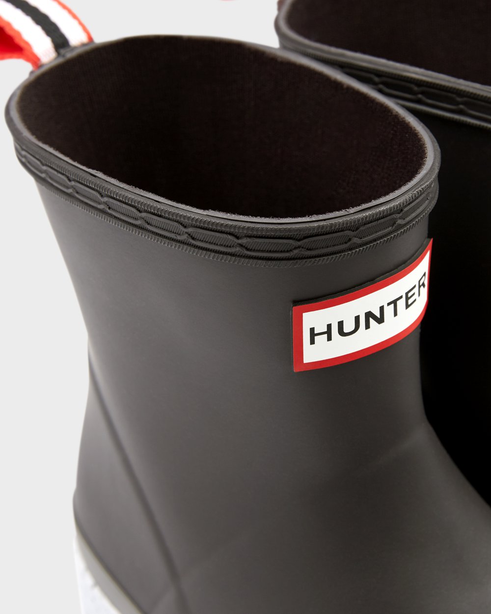 Botas Play Hunter Feminina Pretas/Cinzentas - Original Short Speckle Rain - 84NCVHXBM